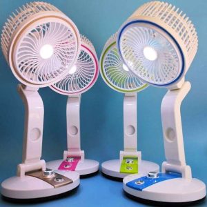 Portable Folding Fan – Rechargeable Foldable Mini Table Fan for Home, Office & Travel