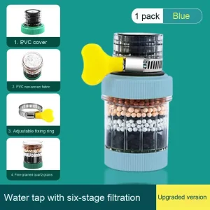 6 Stage Faucet Water Filter for Kitchen Tap
